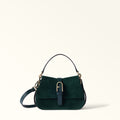 Furla Flow Mini Top Handle in Green - Bags 