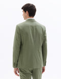 Light Green Slim Fit Bi-Stretch Suit Jacket Celio
