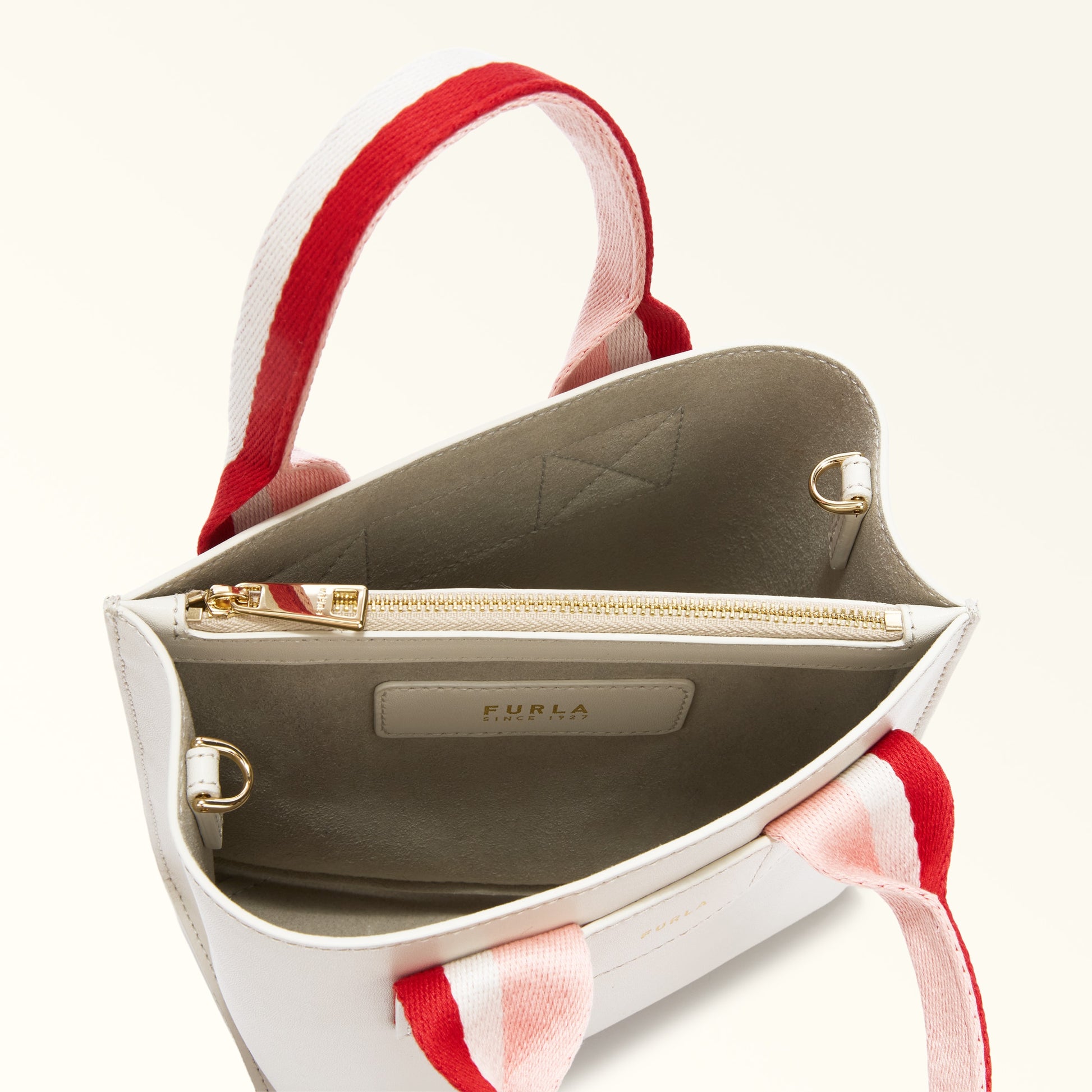 Furla Divide It Mini Tote in White - Bags 
