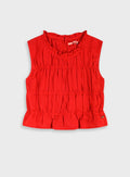 Red Blouse for Girls