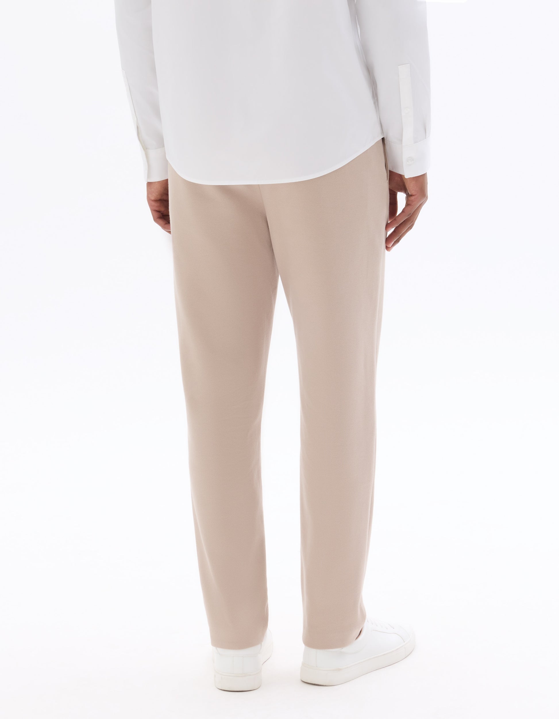 Celio All-Day Slim Fit Knit Chino Pants - Beige