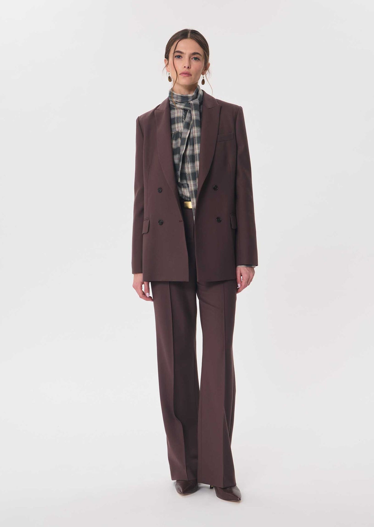 Vassili vest in brown by Tara Jarmon