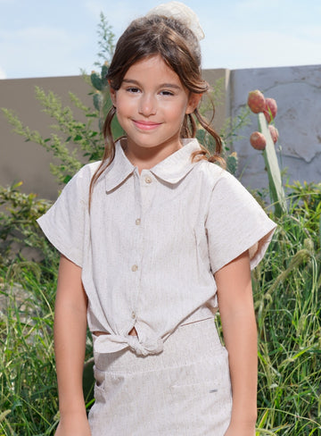Beige Set for Girls