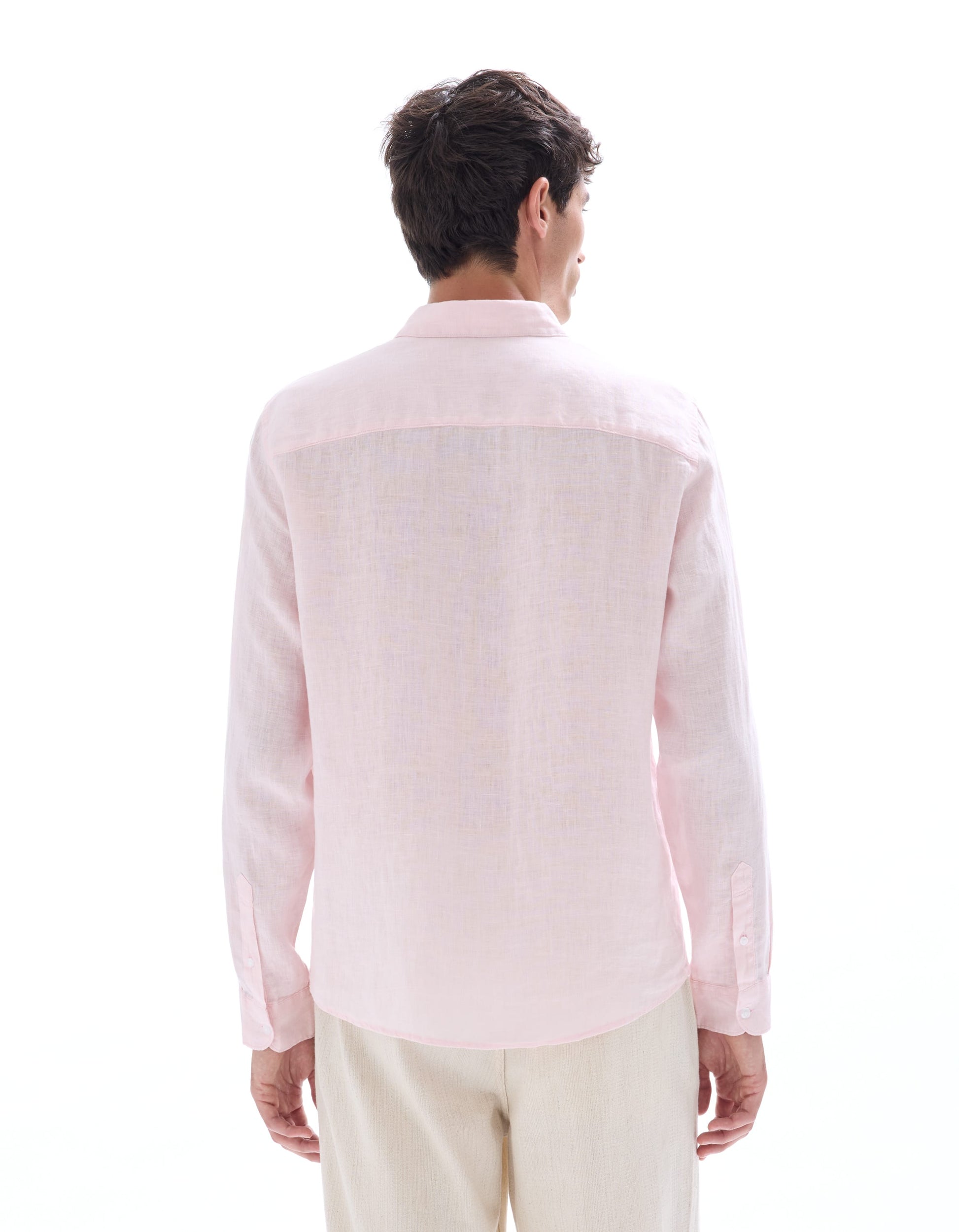 pink Long sleeves Shirt