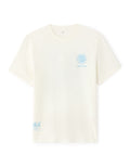 Celio Boxy crew neck T-shirt - 100% cotton naive print - White