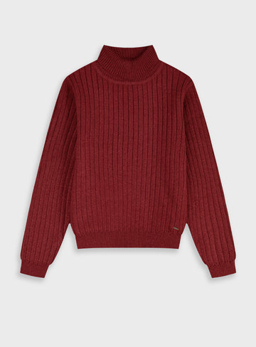 Girl Blouse - Bordeaux