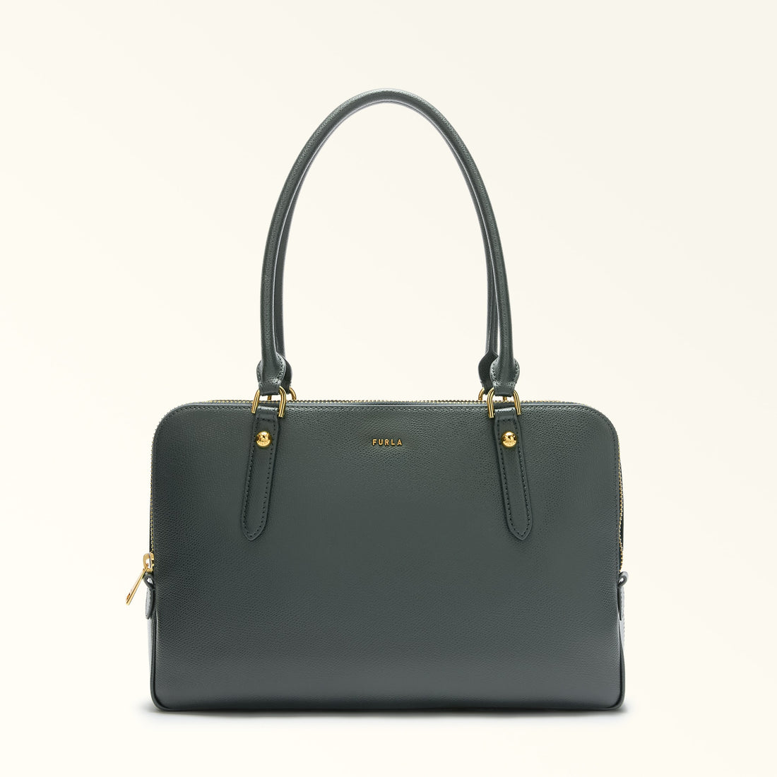 Furla Giulia L Boston  Bag In Leather