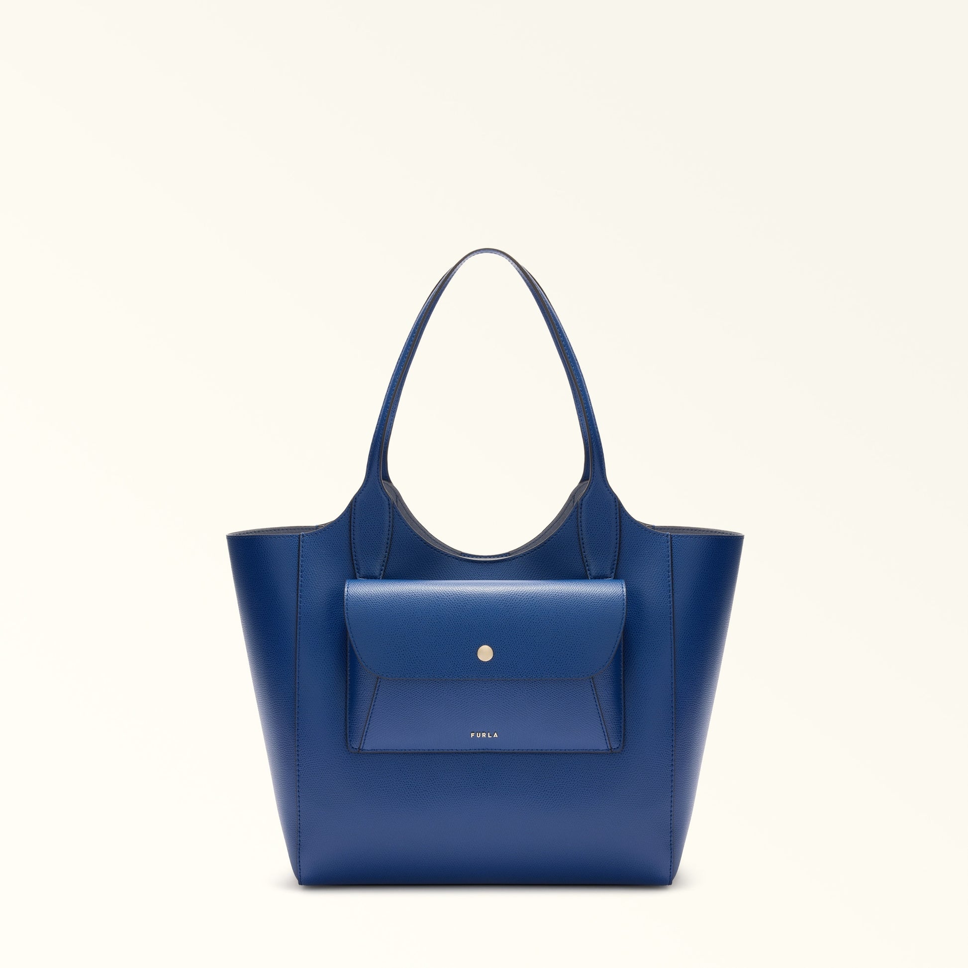 Furla Lea M Tote in Blue - Bags 