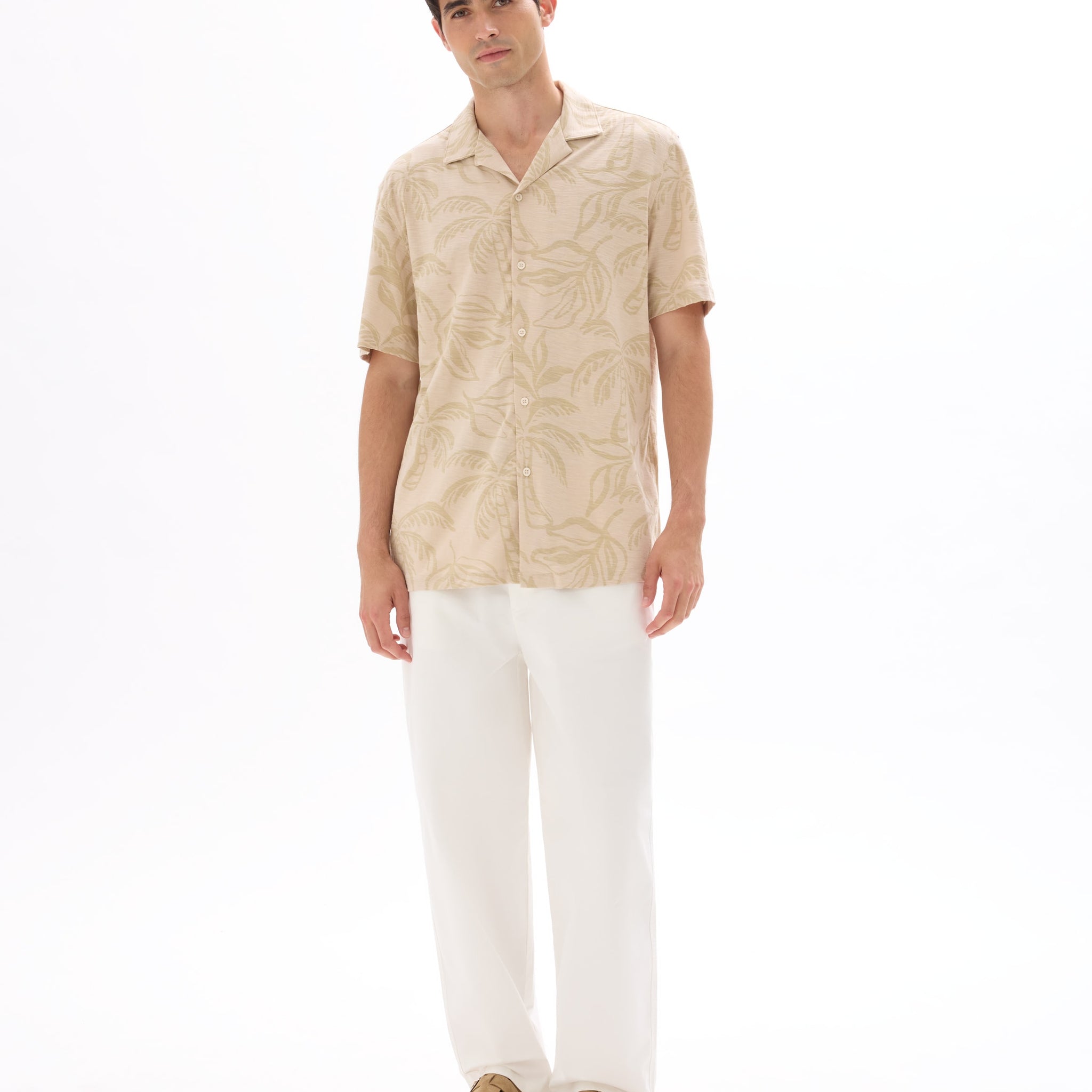 MAPALMI BEIGE SS TSHIRT - Celio lebanon