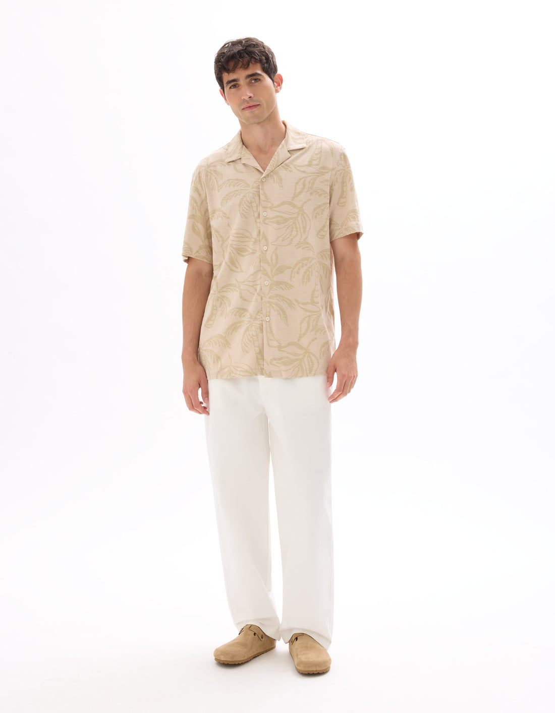 MAPALMI BEIGE SS TSHIRT - Celio lebanon