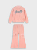 Purple Tracksuit Cardigan,Trousers for Girls