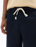 Celio Pique knit Bermuda shorts - Navy