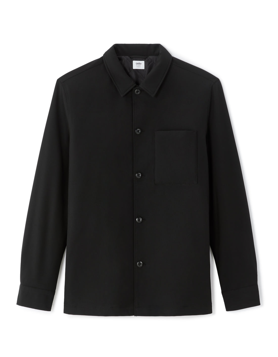 Black Overshirt for Men