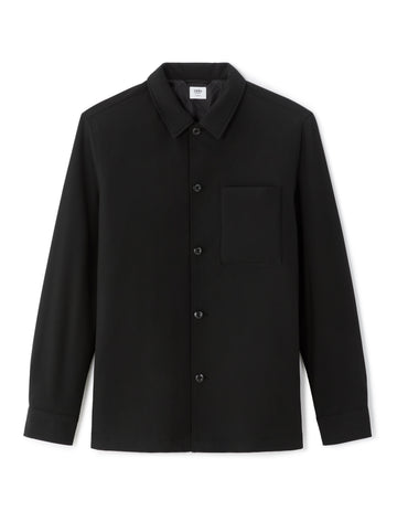 Black Overshirt for Men