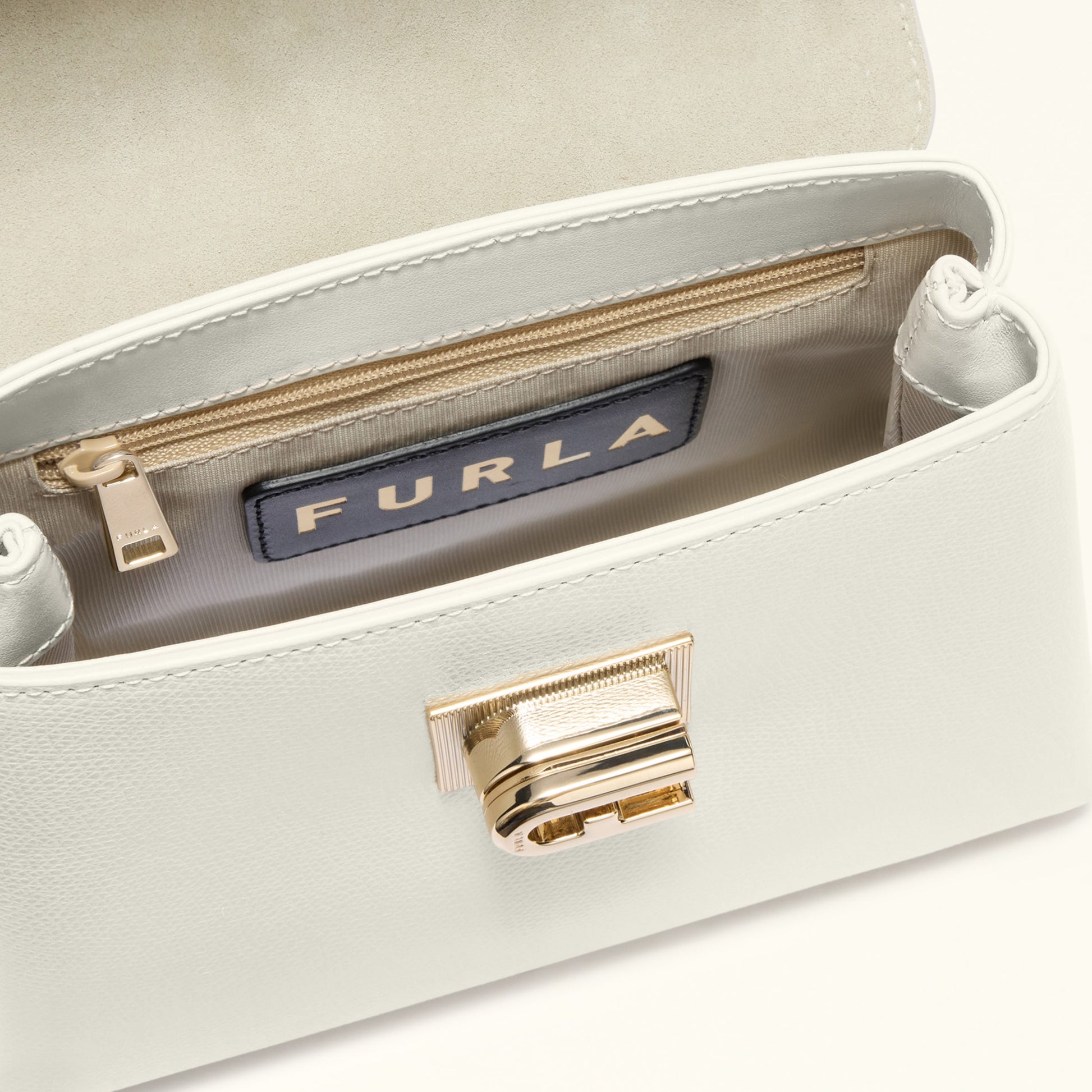 Furla 1927 Mini Top Handle Bag In Leather