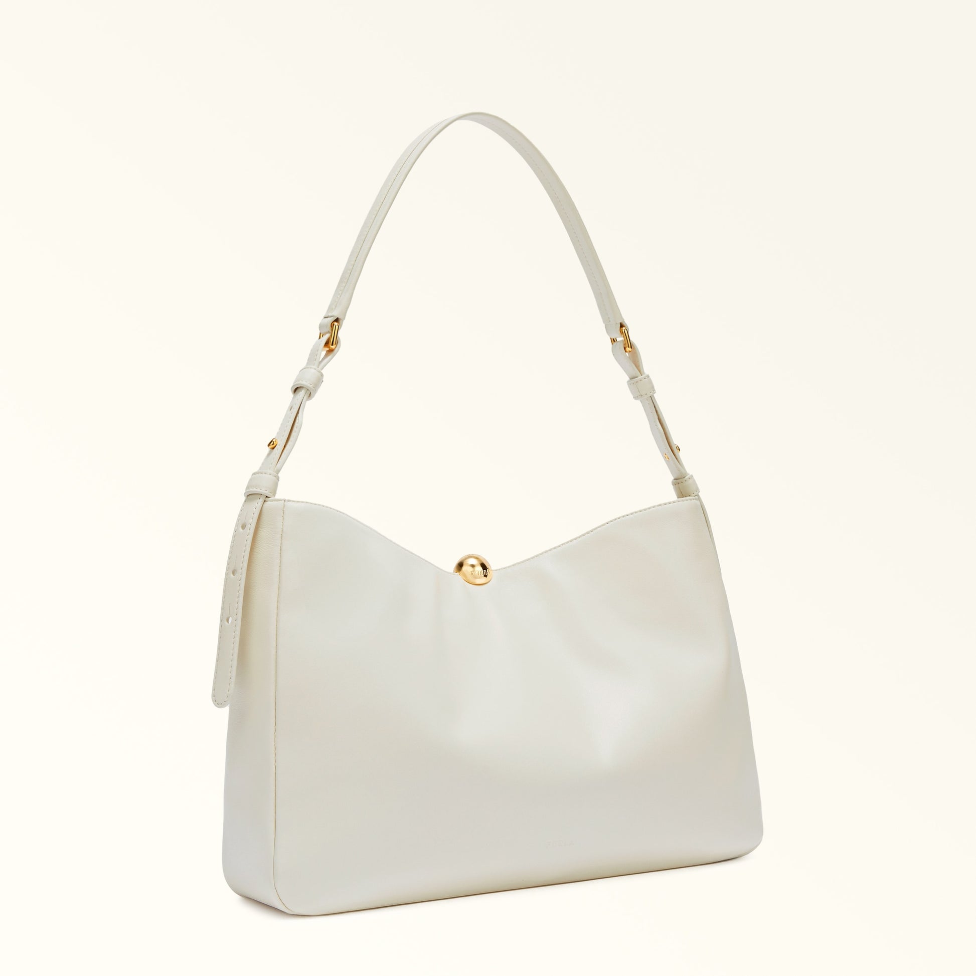 Shoulder Bag F5S-Furla Sfera Soft Panna
