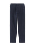Celio All-Day Slim Fit Cropped 7/8 Solid Navy Pants - Navy