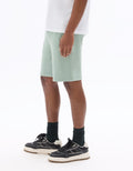 Celio Light Blue 100% Cotton Fleece Shorts - Blue
