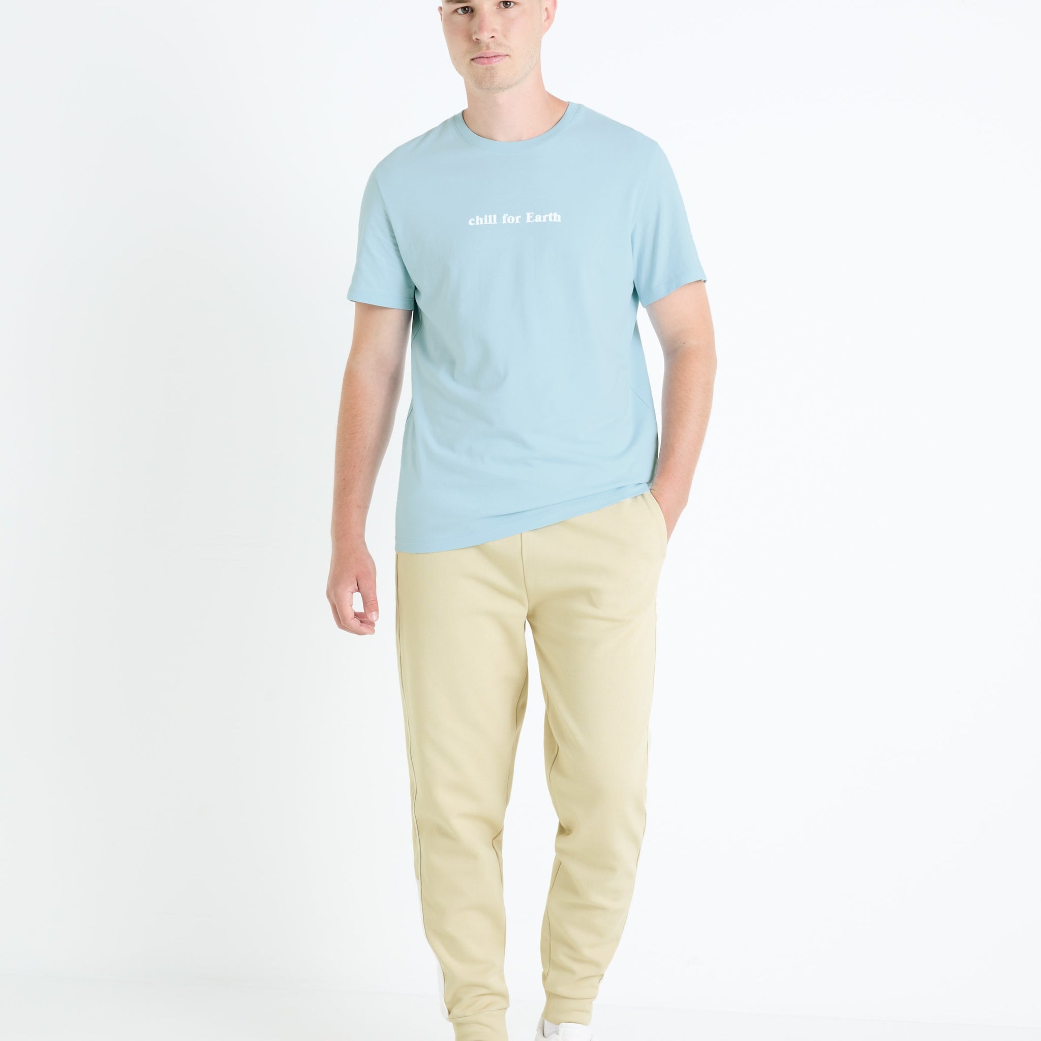 FETHEART BABY BLUE SS TSHIRT - Celio lebanon