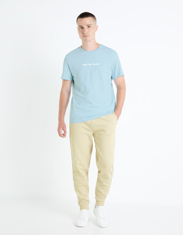 FETHEART BABY BLUE SS TSHIRT - Celio lebanon