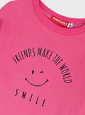 Pink Tracksuit(Blouse,Trousers) for Girls