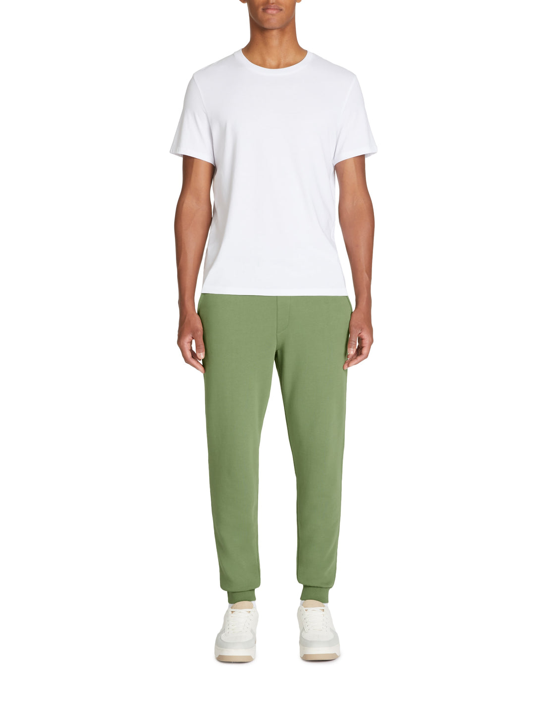 FOJOGGIE2 KHAKI GREEN JOG PANTS - Celio lebanon