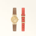 Furla Twist Round Case Watch 25Mm in Brown - Watches 