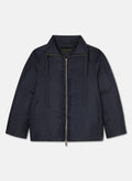 Dune matte midnight blue down jacket by Tara Jarmon Lebanon