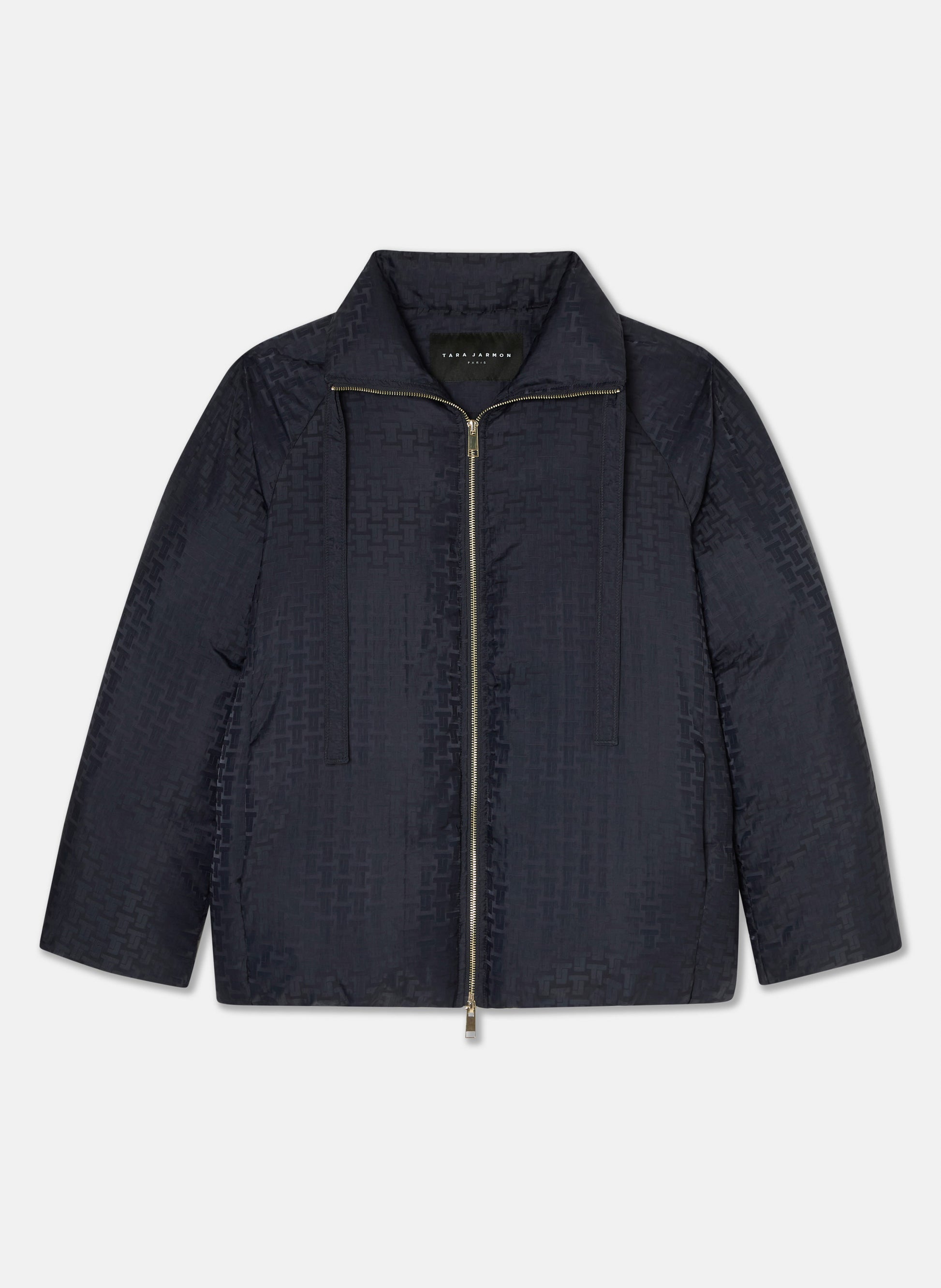 Dune matte midnight blue down jacket by Tara Jarmon Lebanon
