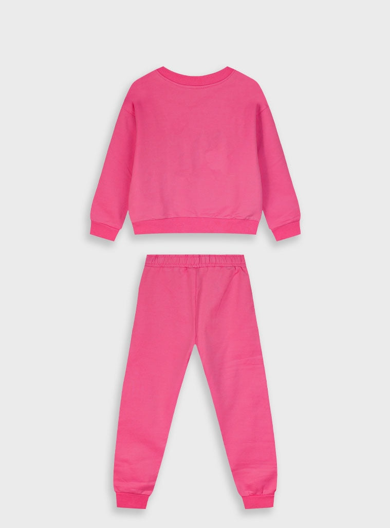 Pink Tracksuit(Blouse,Trousers) for Girls