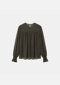 Truddie dress in khaki by Tara Jarmon