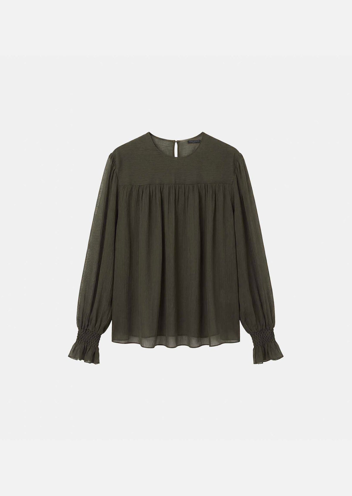 Truddie dress in khaki by Tara Jarmon