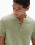 Light Khaki Short sleeves TShirt for men