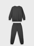 Black Tracksuit(Blouse,Trousers) for Boys