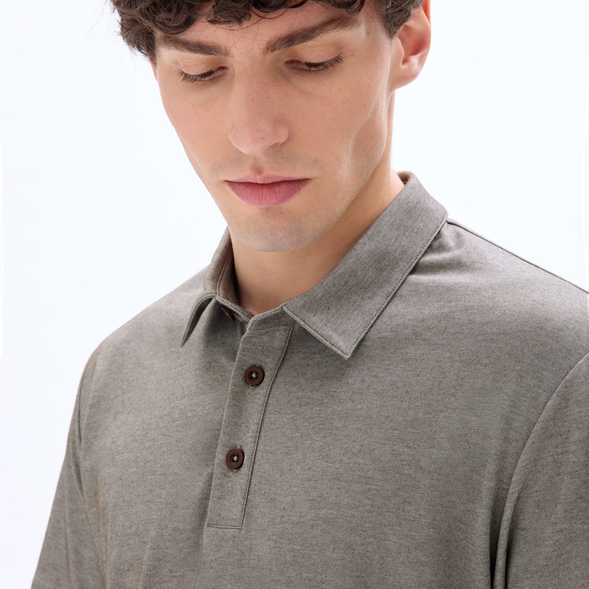 MEBI ECRU SS POLO - Celio lebanon