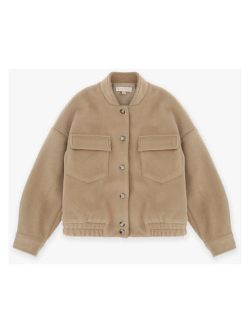 beige jacket JACKET KHABBAZ