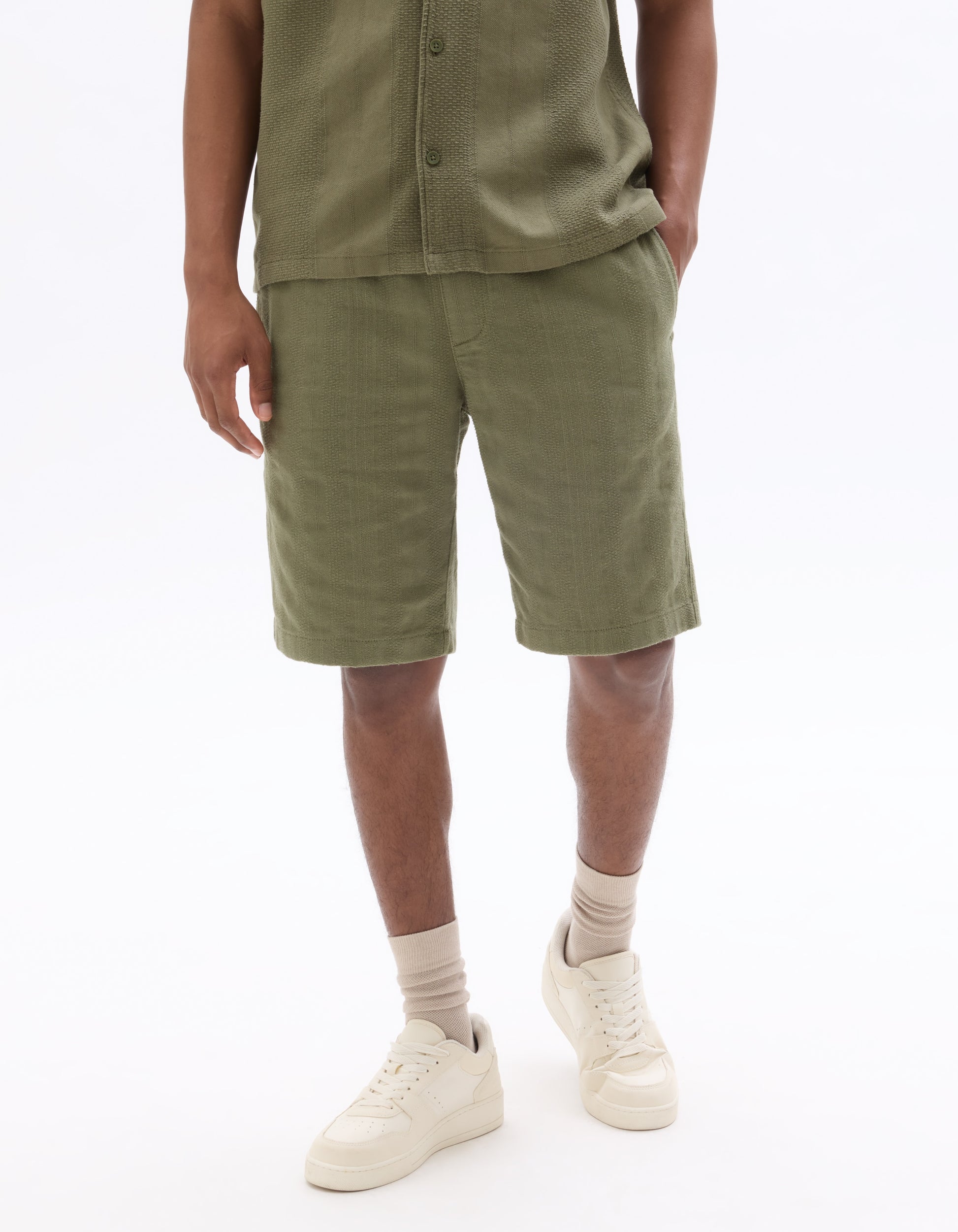 Celio Cotton Bermuda - Khaki