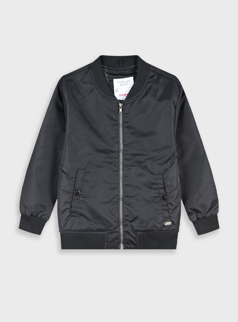 Black Outdoor Clothing Or Coat for Boys