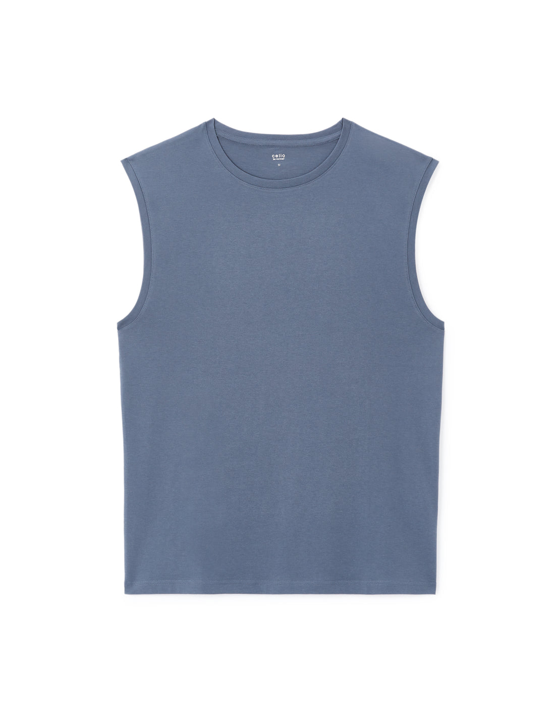 Grey Blue Singlet - Celio Lebanon