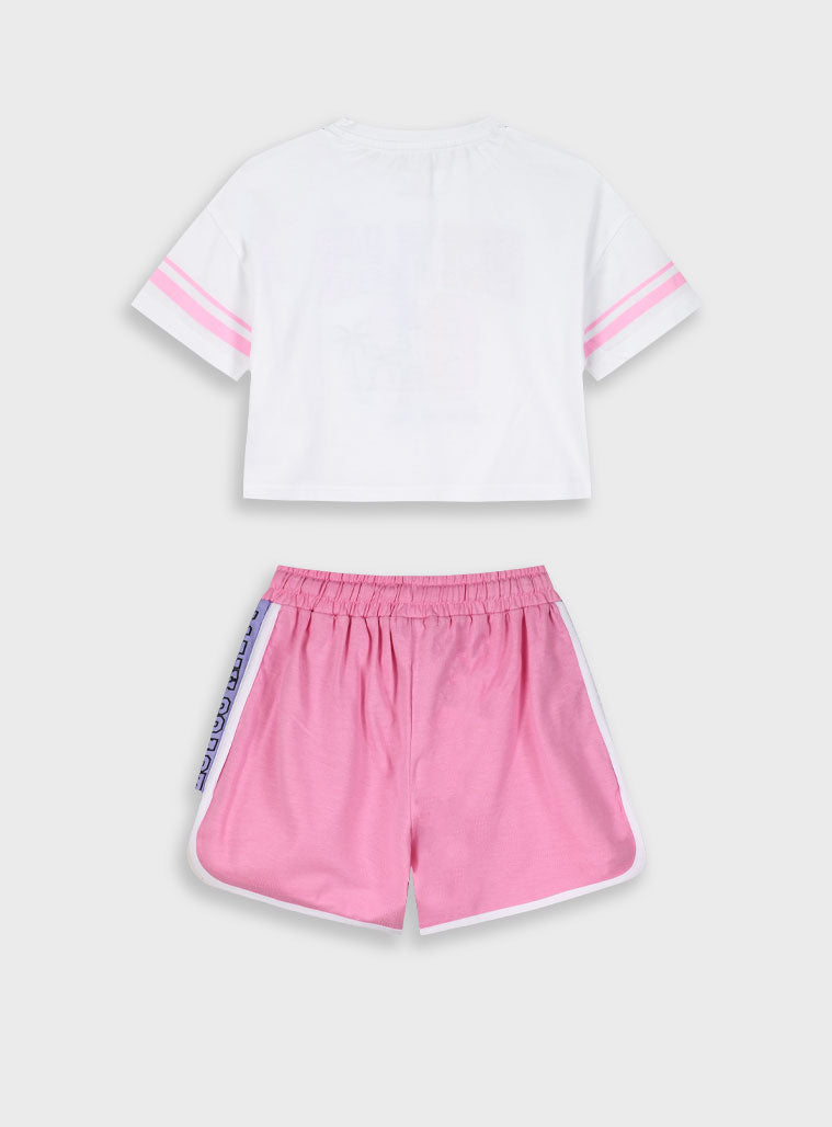 Set with print for girls Energiers