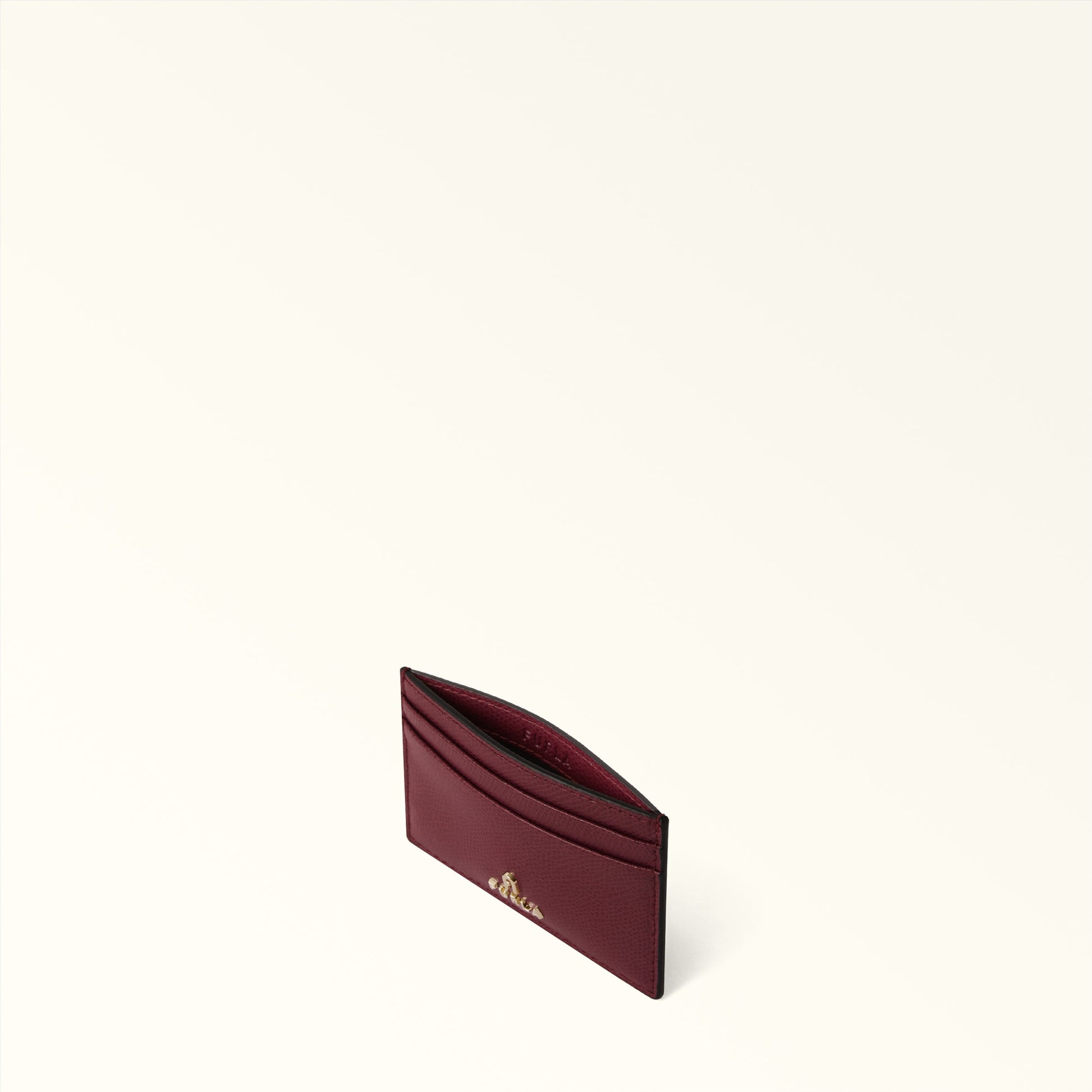Furla Camelia S Card Case in Red - Wallets 