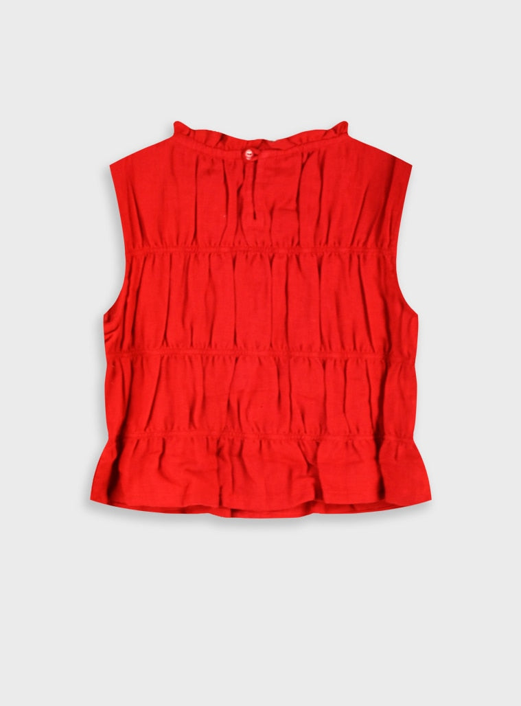 Red Blouse for Girls