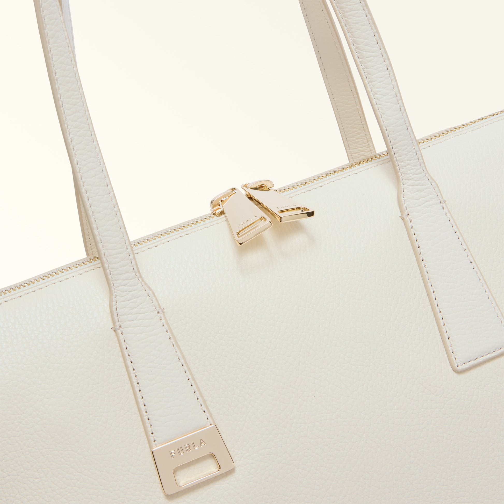 Furla Olivia M Tote in White - Bags 