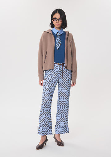 Pierre trousers in blue by Tara Jarmon