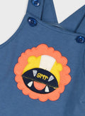 Blue Infant Set(Blouse,Dungaree) for Boys