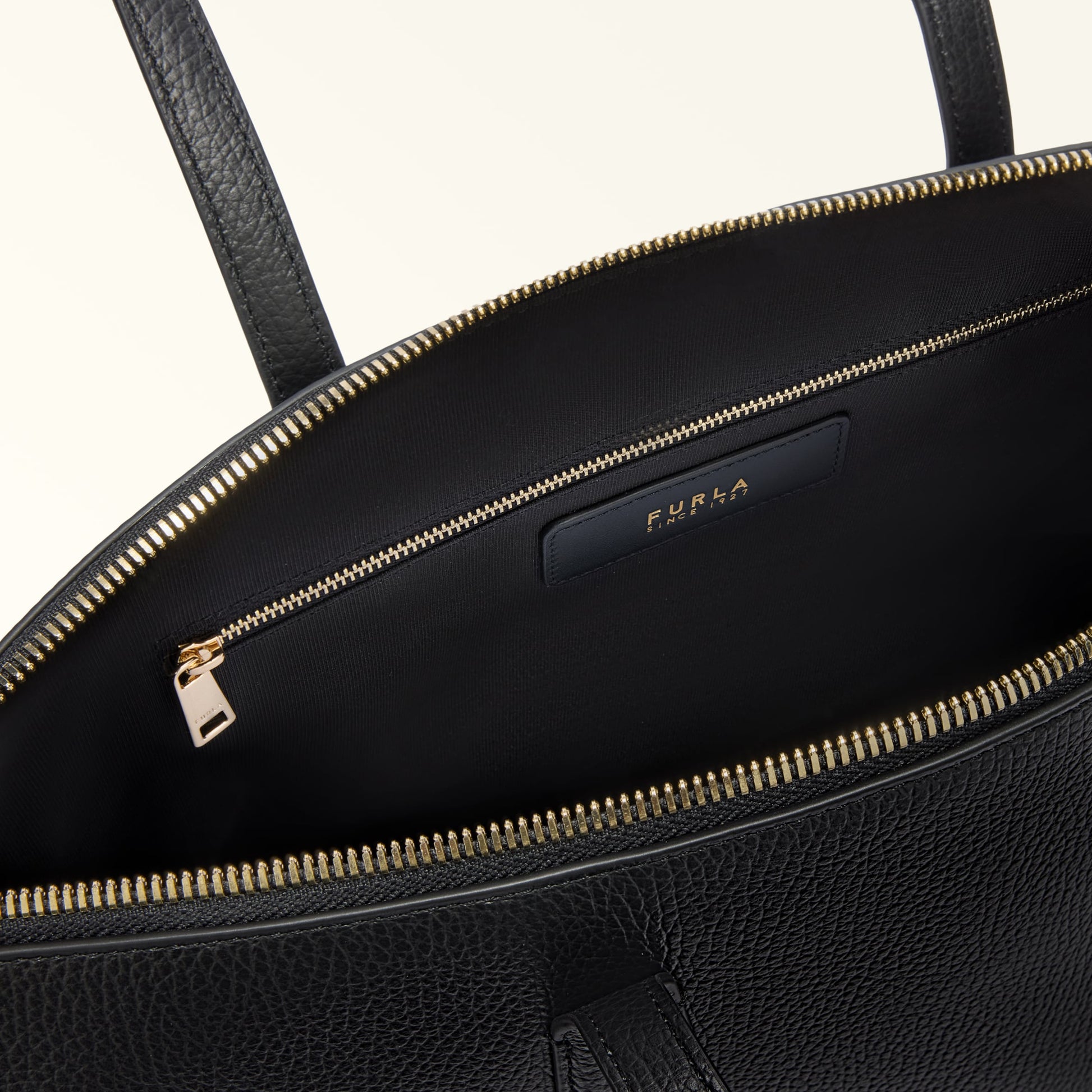 Furla Olivia L Tote in Black - Bags 