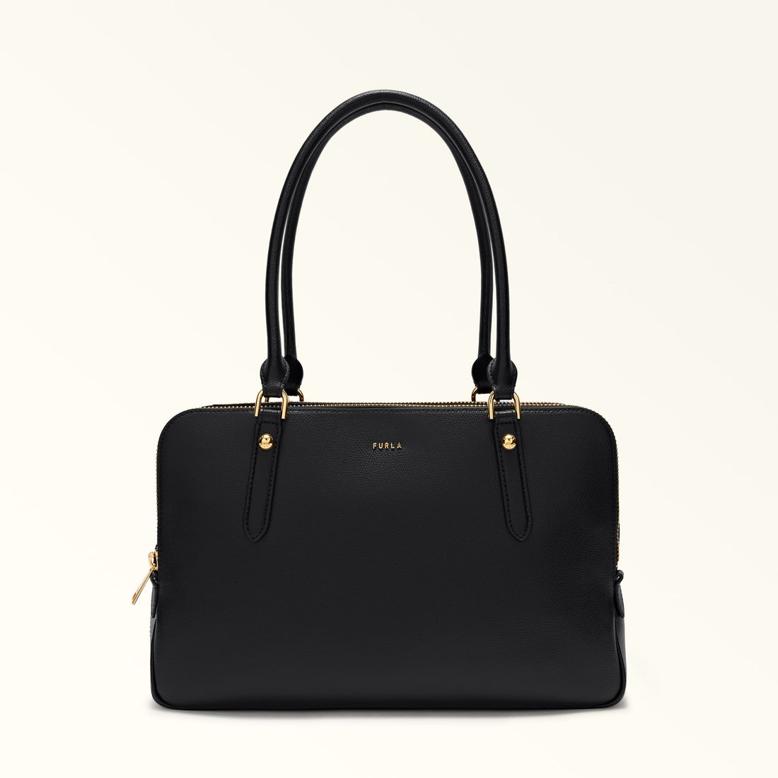 Furla Giulia L Boston  Bag In Leather