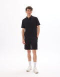black Short sleeves Polo