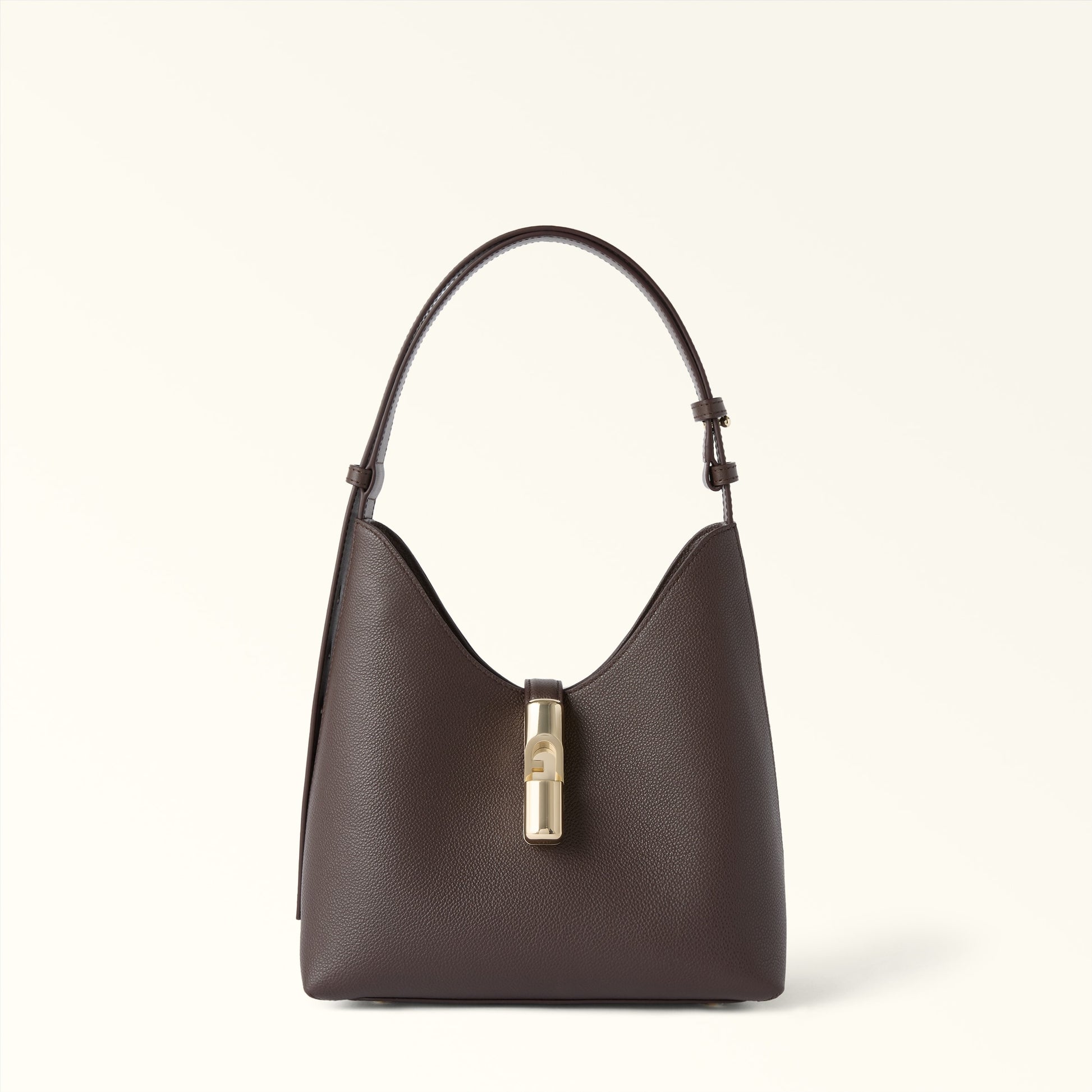 Furla Goccia S Hobo in Brown - Bags 