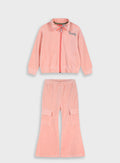 Purple Tracksuit Cardigan,Trousers for Girls